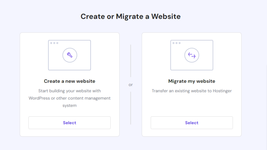 step by step setup wizard