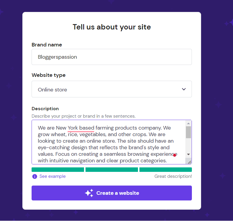 hostinger ai builder